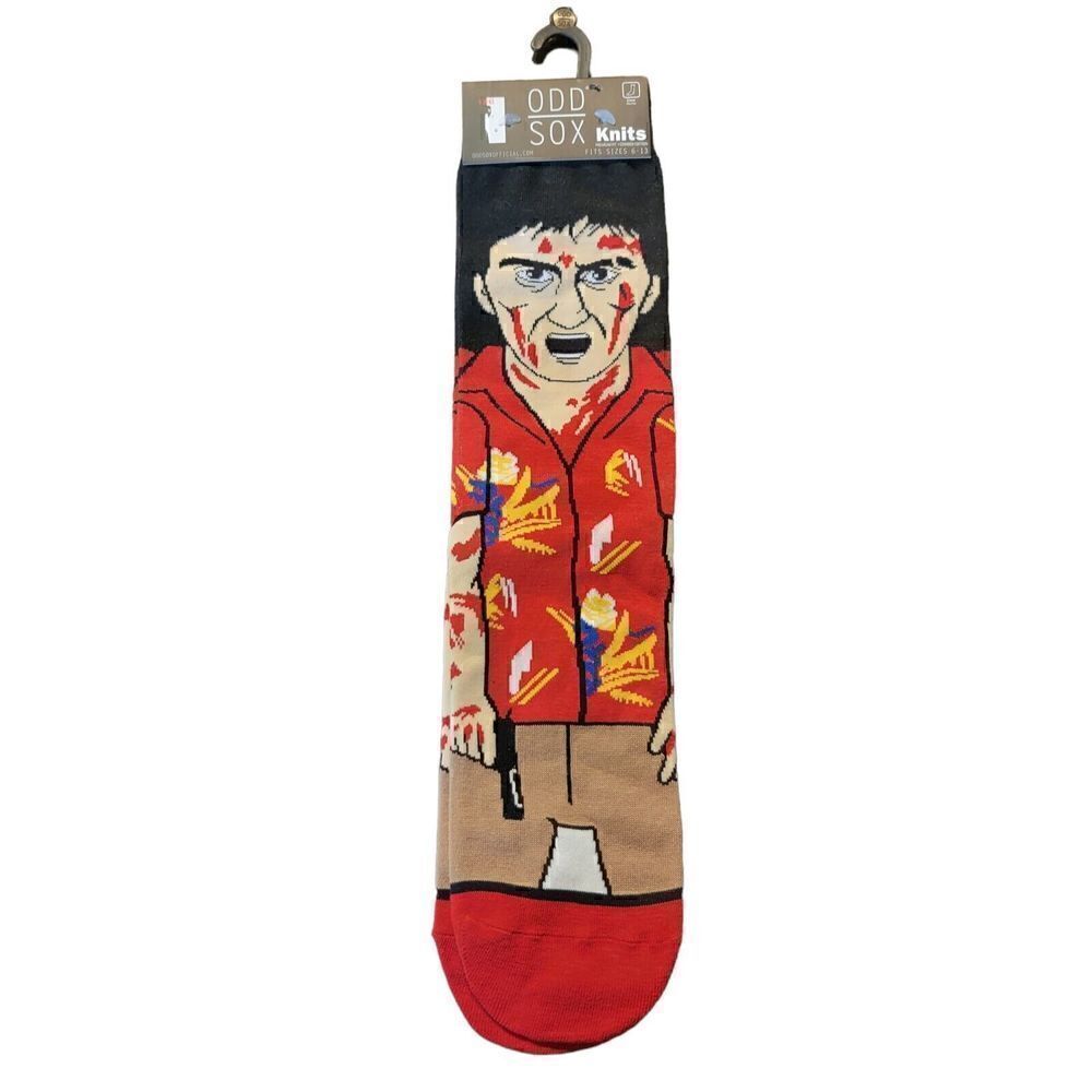 Odd Sox Scarface Tony Montana Adult Socks Size 6-13 NEW Movie Al Pacino A2
